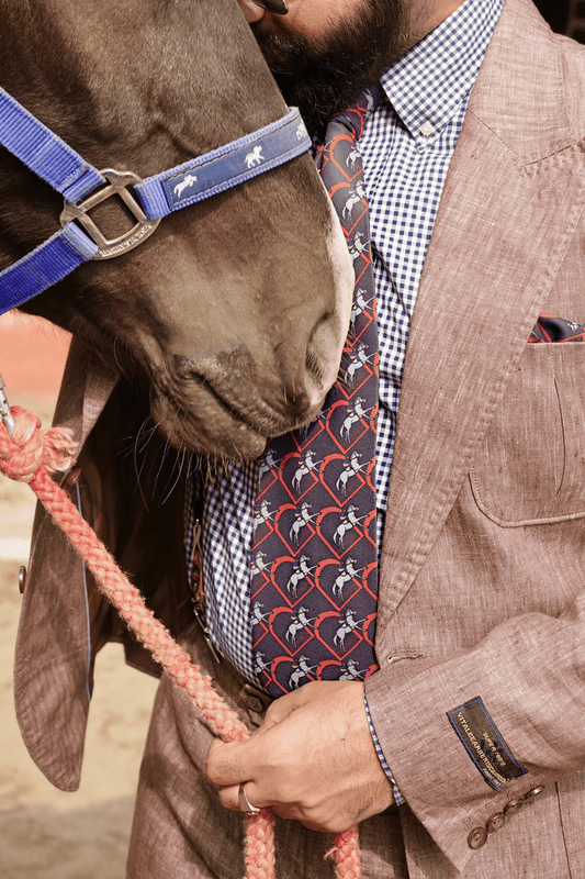 Bottle Green Jockey Twill Tie Set