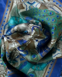 Peacock Royale Pocket Square