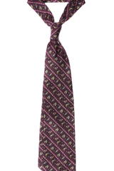Wine Golfer Silk Tie Set