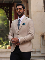 Dark Teal Geometric Tie Set