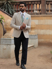 Aqua Cockatoos Silk Tie Set