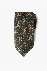 Tiger In The Woods Tie Set