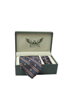 Scales Of Justice Navy Tie Set