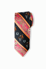 Heritage Horse Paisley Silk Tie Set