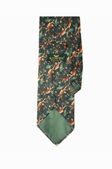 Tiger In The Woods Tie Set