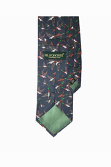Flying Ducks Navy Twill Tie Set