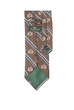 Coat Of Arms Brown Tie Set