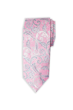 Pink Paisley Cashmere Tie Set