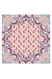 Soft Pink Equestrian Pocket Square
