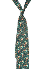 Tiger In The Woods Tie Set