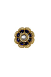 Artisan Sapphire Petal Button Set ( Set 7 big and 6 small )