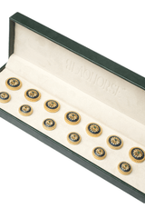 Azure Sunburst Button Set ( Set 7 big and 6 small )