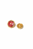 Crimson Facet Button Set ( Set 7 big and 6 small )