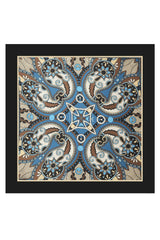 Azure Sultanate Pocket Square
