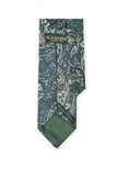Teal Floral Cashmere Tie Set