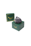 Navy Mosaic Pocket Square