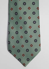 Pista Green Medallion Tie Set