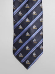 Felluca Blue Tie Set