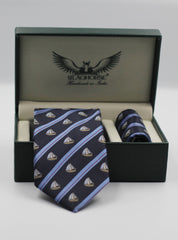 Felluca Blue Tie Set