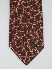 Small Paisley Silk Tie Set