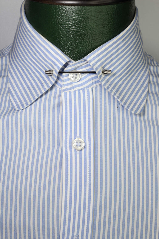 Silver Collar Bar with Dumbbell End