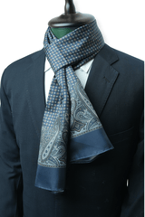 Gravel Medallion Long Scarf