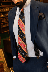 Heritage Horse Paisley Silk Tie Set