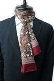 Ivory Sienna Paisley Long Scarf