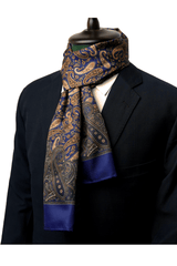Royal Court Paisley Long Scarf