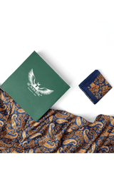 Royal Court Paisley Long Scarf