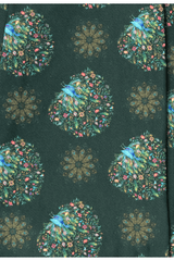 Indian Peacock Green Cravat