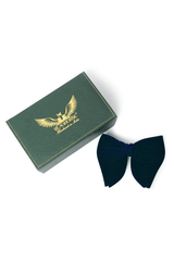Navy Velvet Butterfly Bow Tie