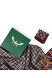Crimson Monarch Long Scarf