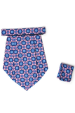 Floral Medallion Pink Cravat