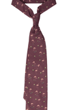 Flamingo Twill Tie Set