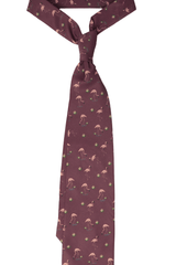 Flamingo Twill Tie Set