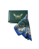 Peacock Royale Pocket Square