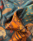 The Royal Menagerie Pocket Square