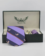 Flying Eagle  Silk Tie Set