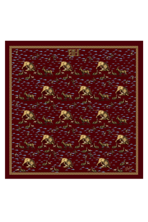 The Hunt Pocket Square