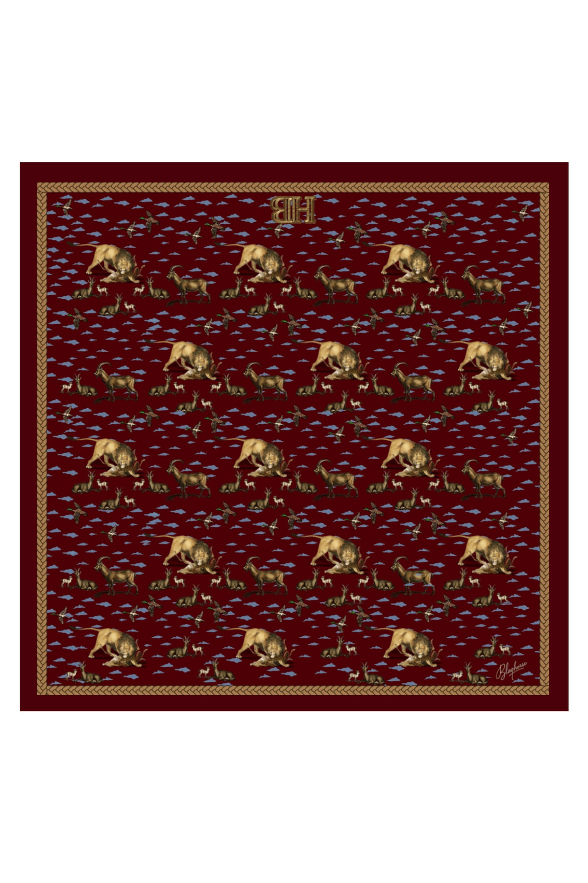 The Hunt Pocket Square