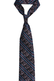 Wine Striped Tie Set