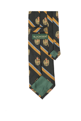 Imperial Black and Gold Stripe Tie Set