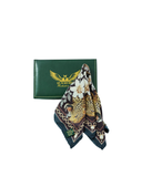 The Leopard Jardin Pocket Square