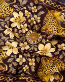 The Leopard Jardin Pocket Square