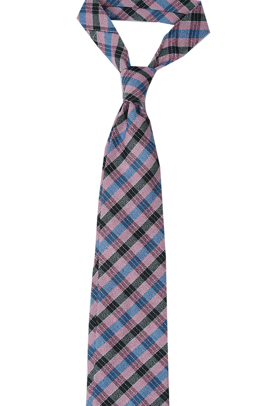 Pastel Tartan Cashmere Tie Set
