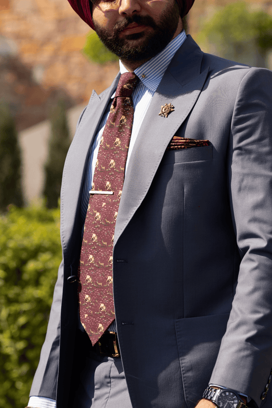 The Hunt Twill Tie Set