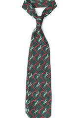 Bottle Green Jockey Twill Tie Set