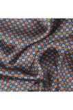 Navy Mosaic Pocket Square