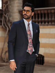 Floral Paisley Silk Tie Set